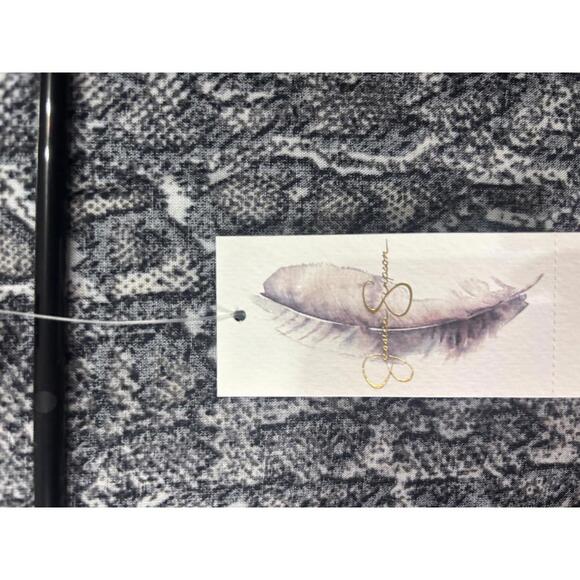 Jessica Simpson Women's Anaconda Print Kimono - Size L - Picture 3 of 6